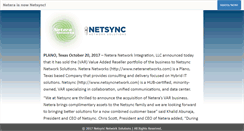 Desktop Screenshot of neteranetworks.com